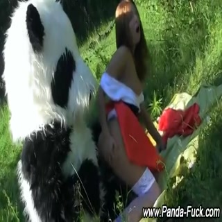 Xxx girl with dog video